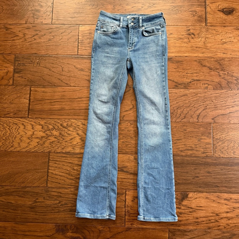 We The Free Bootcut Jeans | Size 26 Medium Wash Y2K Denim Flare Classic